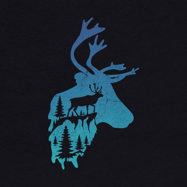 Mountain Deer by Cup of Tee